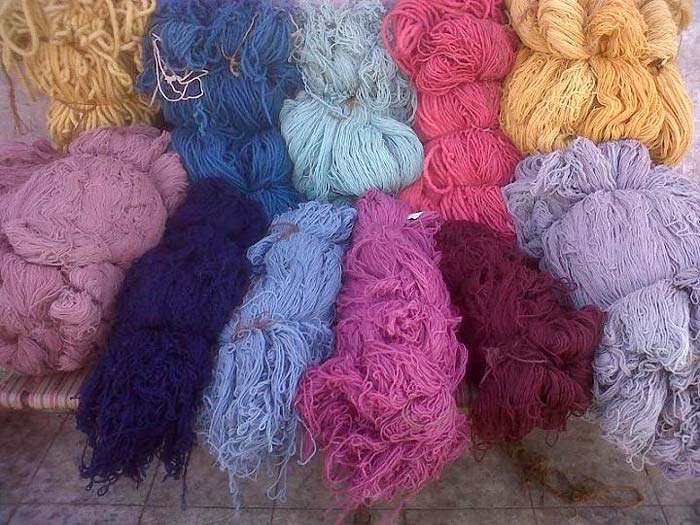 Manufacturers Exporters and Wholesale Suppliers of Herbal Dyed Wool Yarn Moradabad Uttar Pradesh